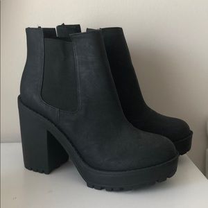 Heeled Army Booties